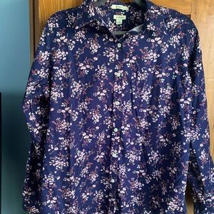 LLBean wrinkle free button up